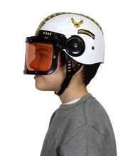 Load image into Gallery viewer, Jr Armed Forces Pilot Helmet with Tinted Visor Costume Child Mask Ages 3-12
