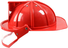 Load image into Gallery viewer, Firefighter Helmet with Movable Visor and Adjustable Headband Adult and Child
