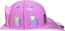 Load image into Gallery viewer, Pink Firefighter Helmet with Adjustable Headband  Child

