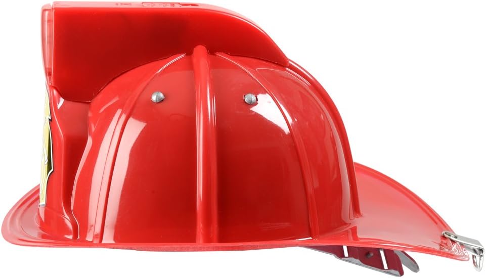 Red Firefighter Helmet with Lights and Sounds Child