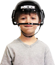 Load image into Gallery viewer, Jr Police Swat Helmet Child Adjustable Hat
