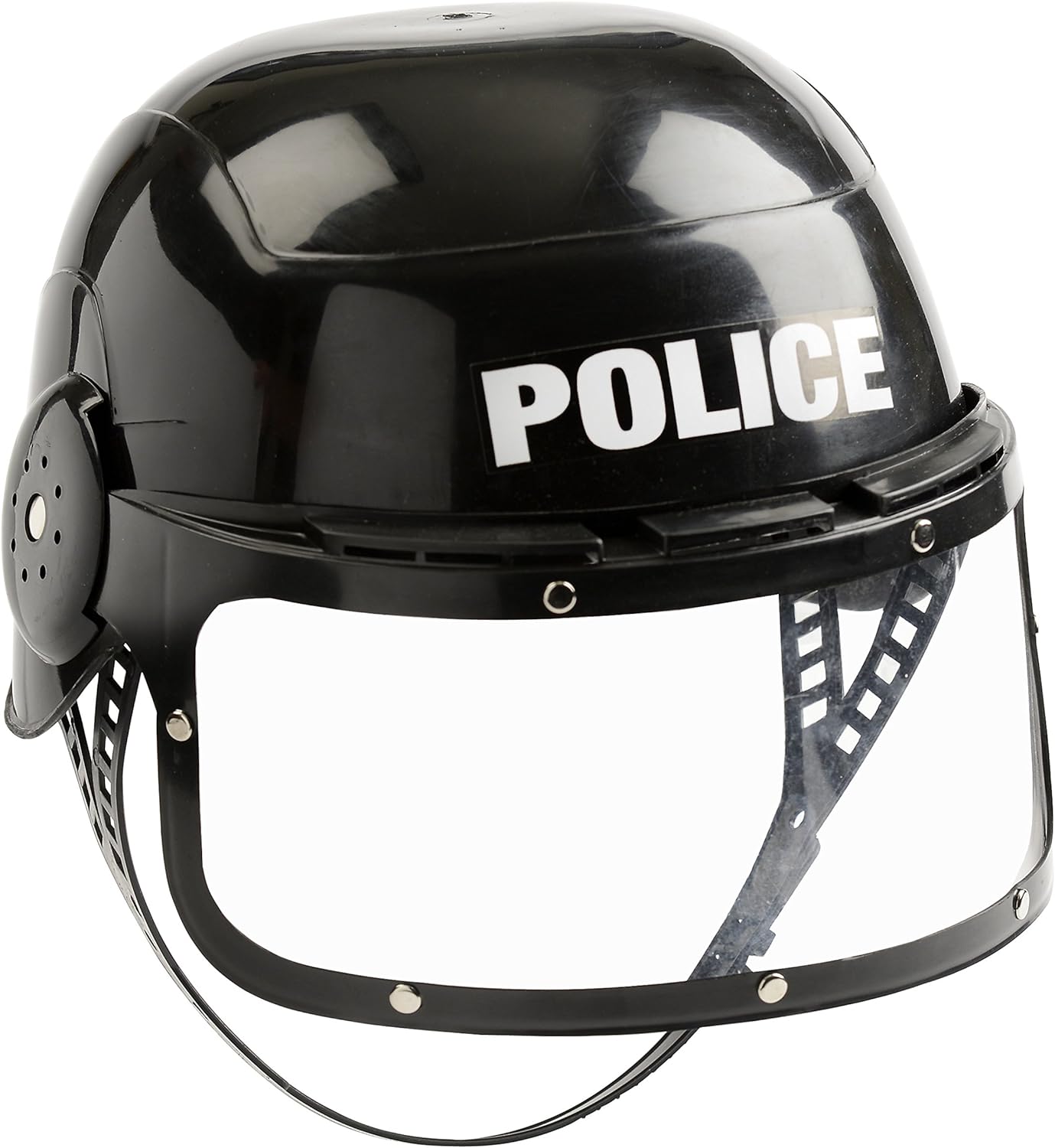 Jr Police Swat Helmet Child Adjustable Hat