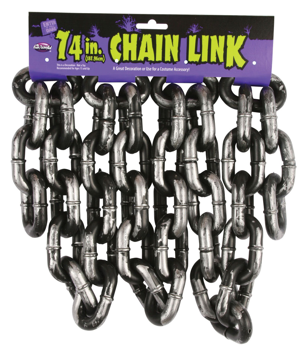 74" Realistic Chain Prisoner Convict Jailbird Accessory