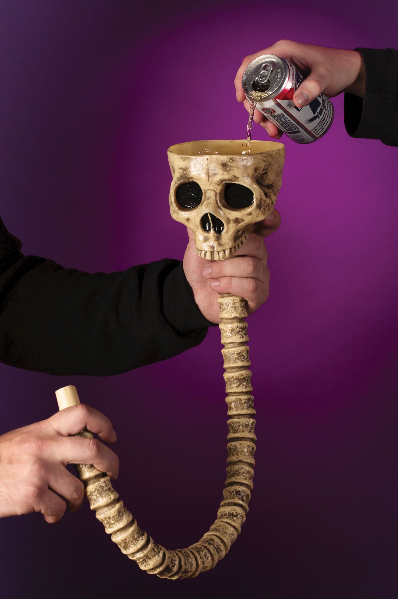 Skull Beer Funnel 33" Halloween Party Prop