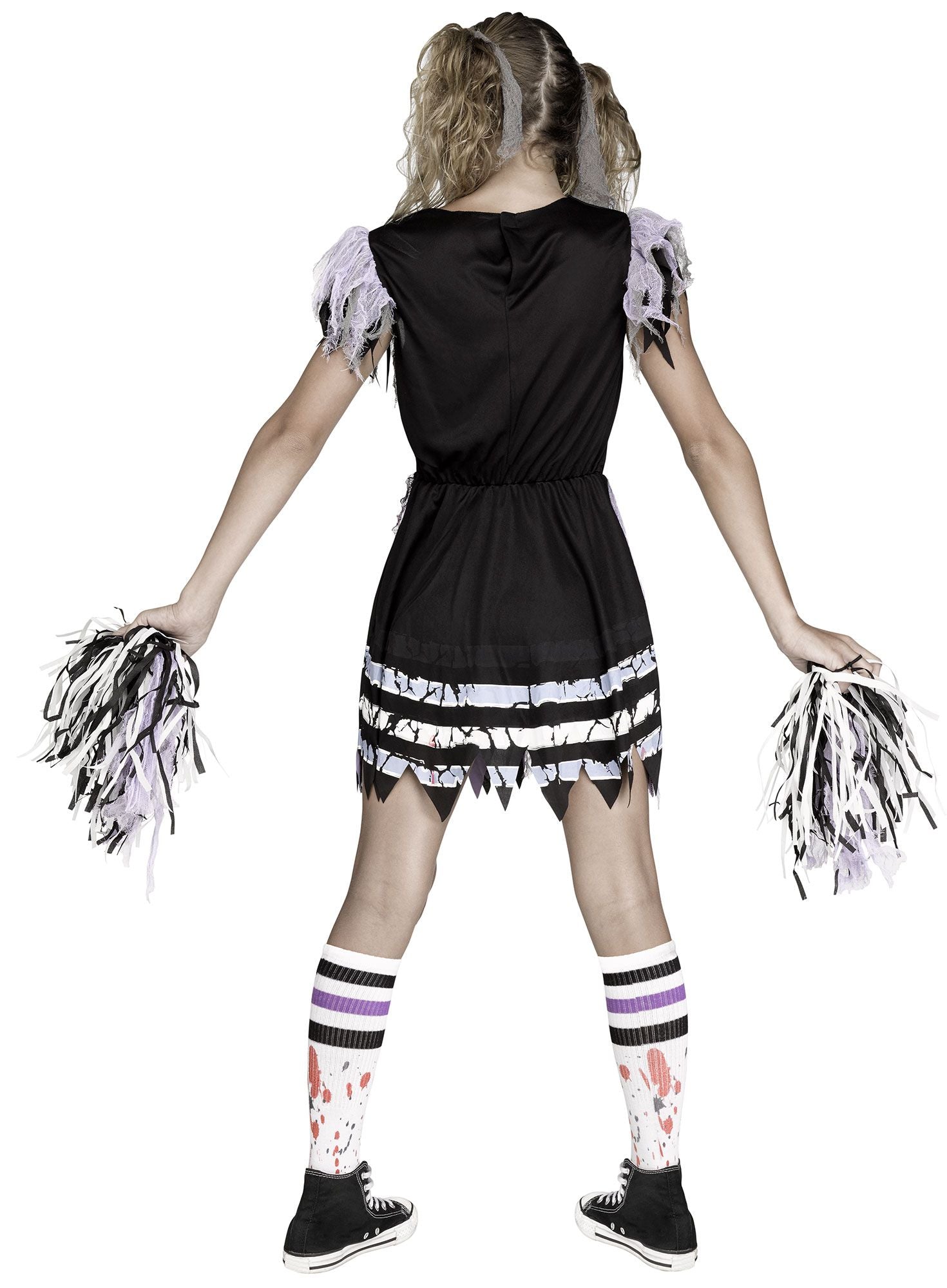 Fearleader Zombie Cheerleader Child Costume Medium 8-10