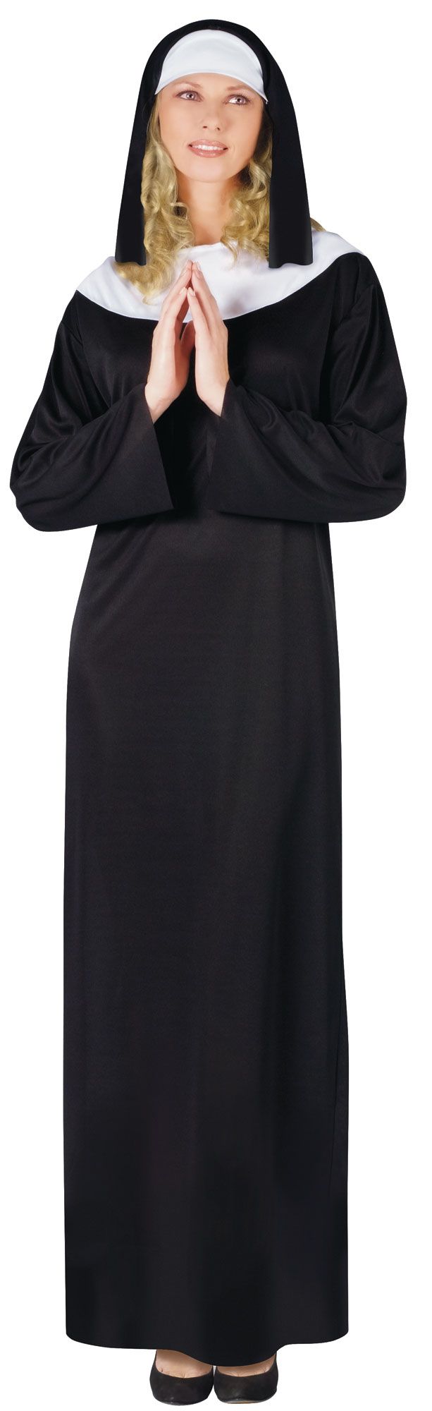 Classic Nun Fun World Adult Robe Costume Standard
