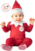 Elf On The Shelf Baby Boy Infant Costume Jumpsuit