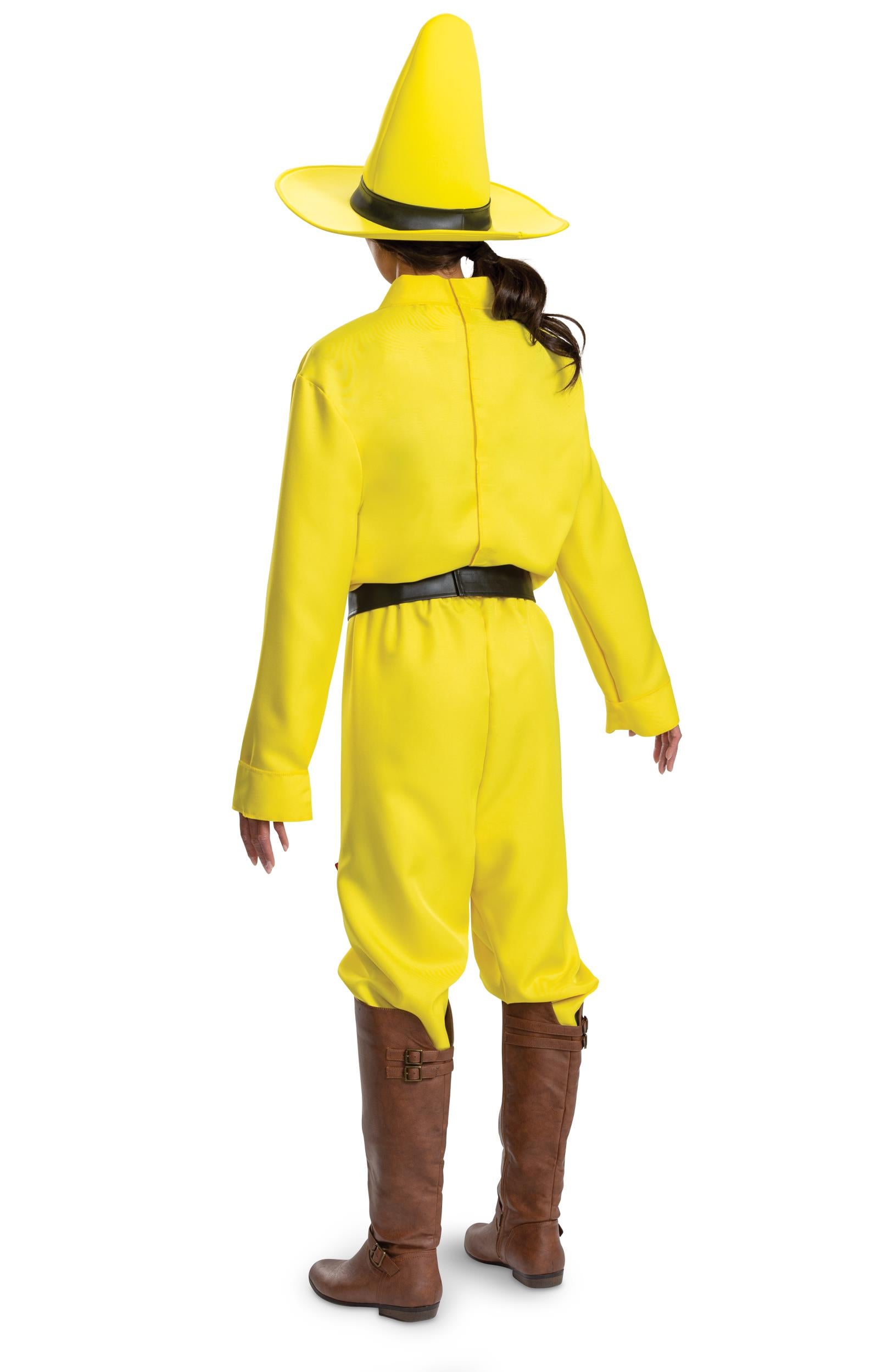 Man in Yellow Hat Curious George Costume Adult Small/Medium