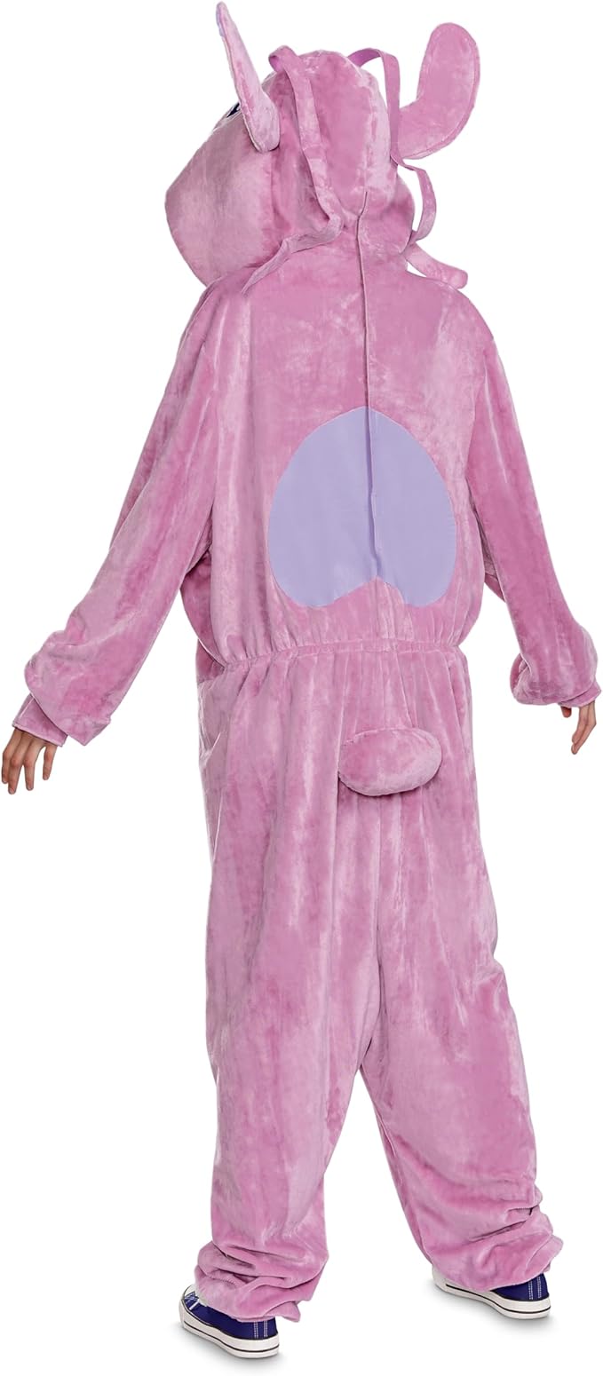 Angel Pink Lilo and Stitch Pajama Jumpsuit Costume Adult Large/X-Large
