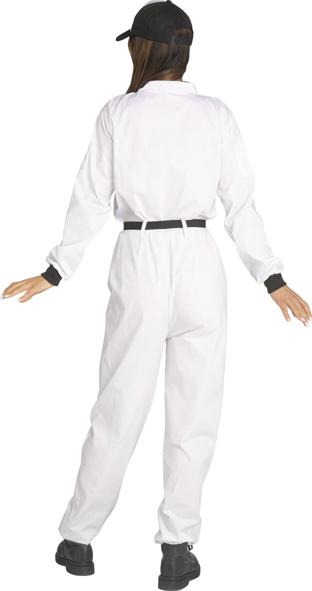 Astronaut NASA White Jumpsuit Adult Costume Medium 8-10