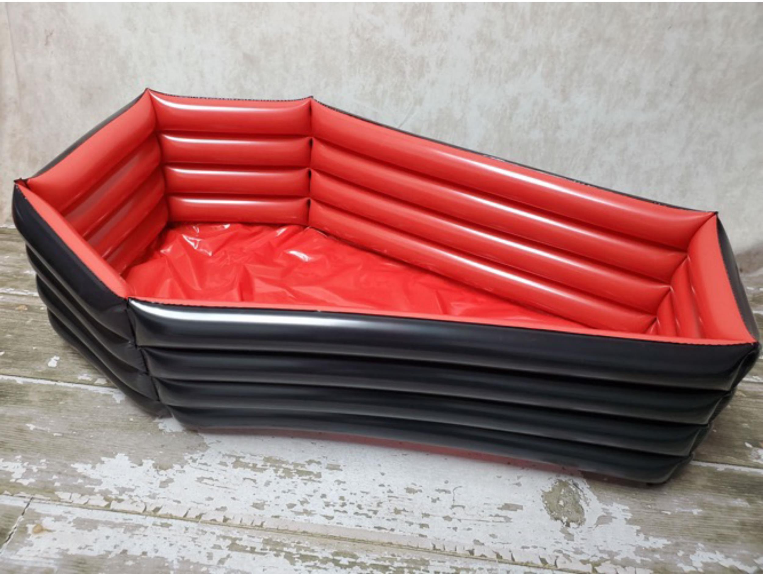 5ft. Inflatable Coffin Halloween Party Haunted House Decoration Prop