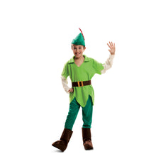 Load image into Gallery viewer, Peter Pan Elf Deluxe Child Costume Medium 7-9
