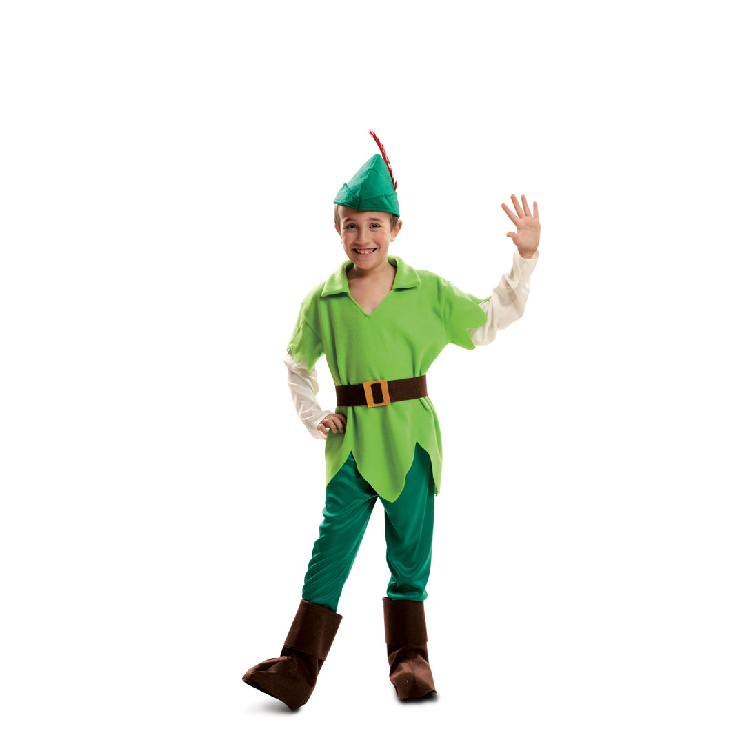 Peter Pan Elf Deluxe Child Costume Medium 7-9