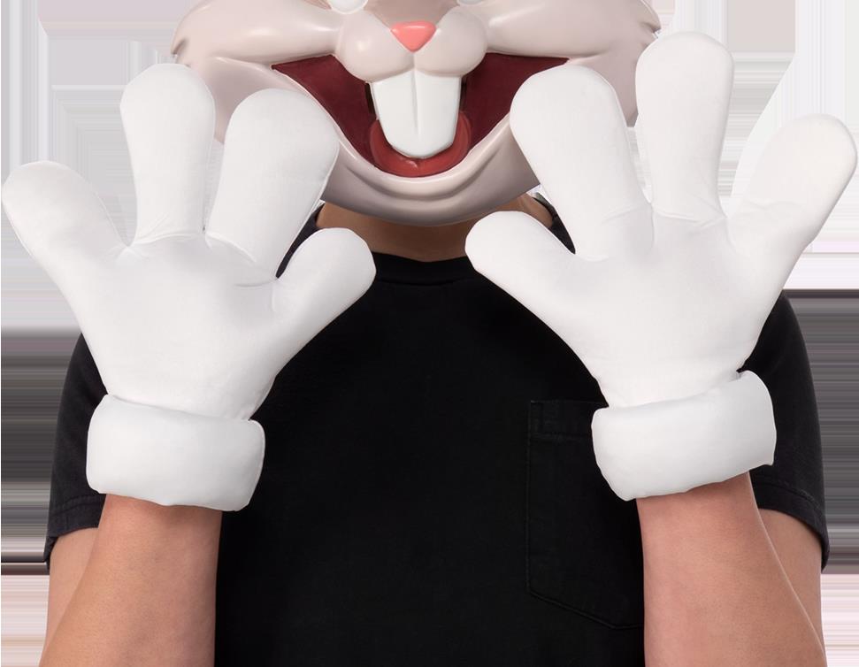 Bugs Bunny Cartoon Adult Oversized Gloves