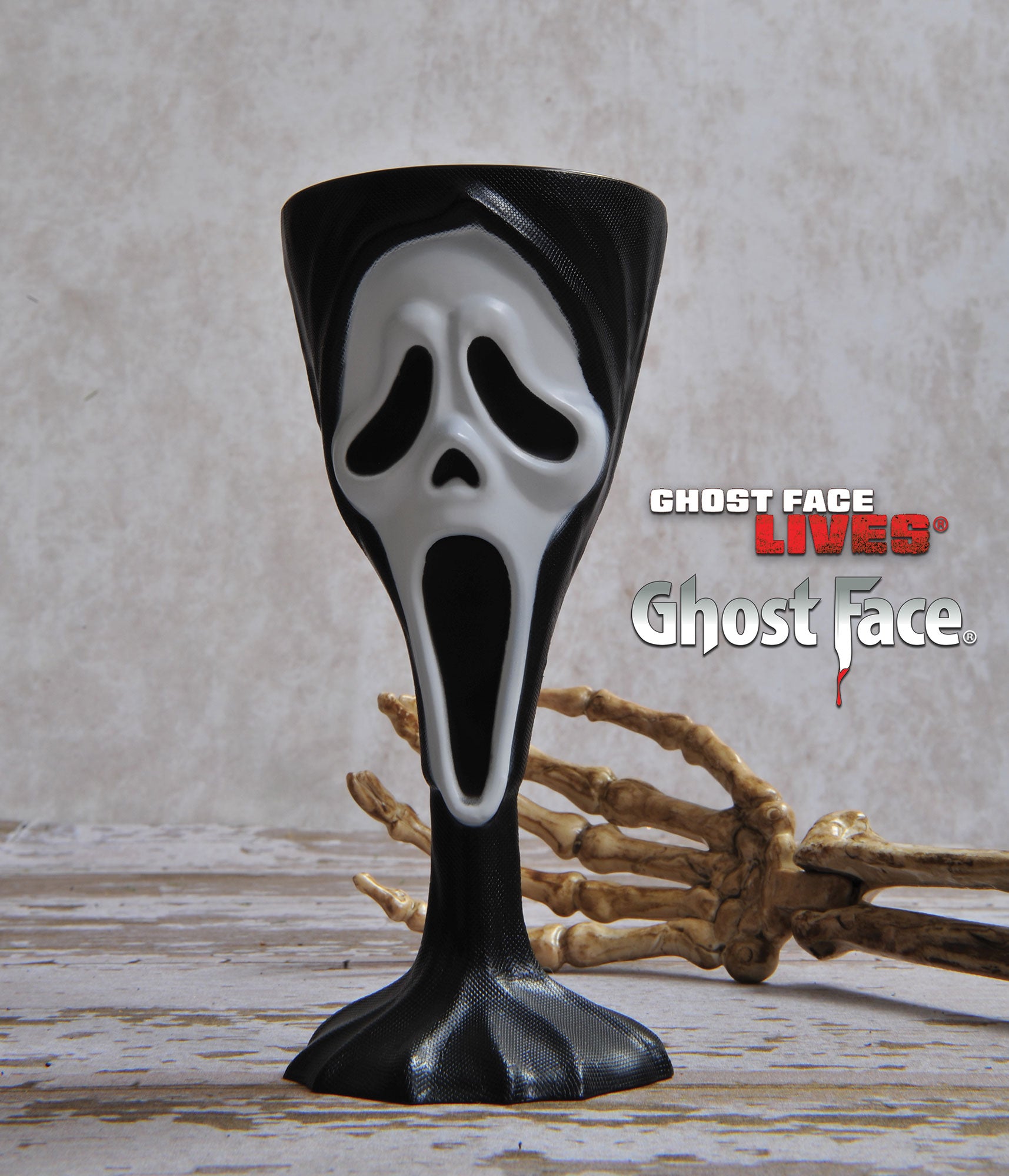 Scream Ghost Face Cup Goblet Chalice Costume Accessory