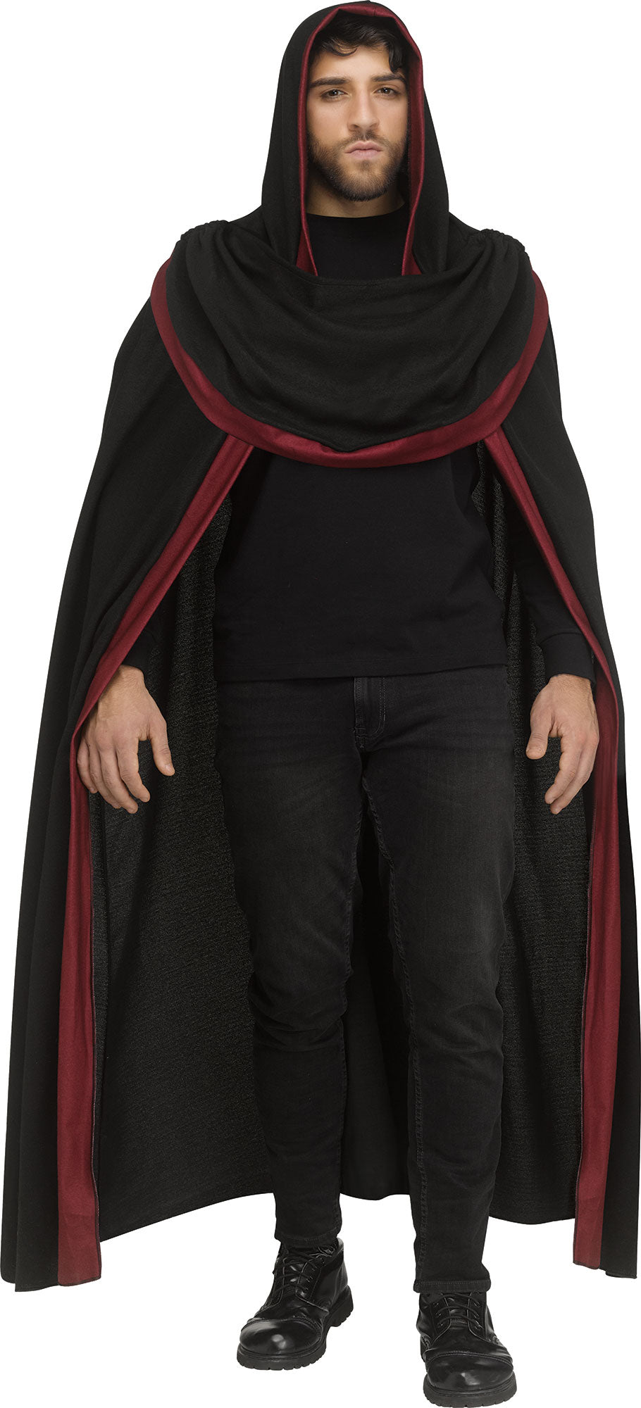 Goth Lord Cloak Adult Vampire Medieval Cape