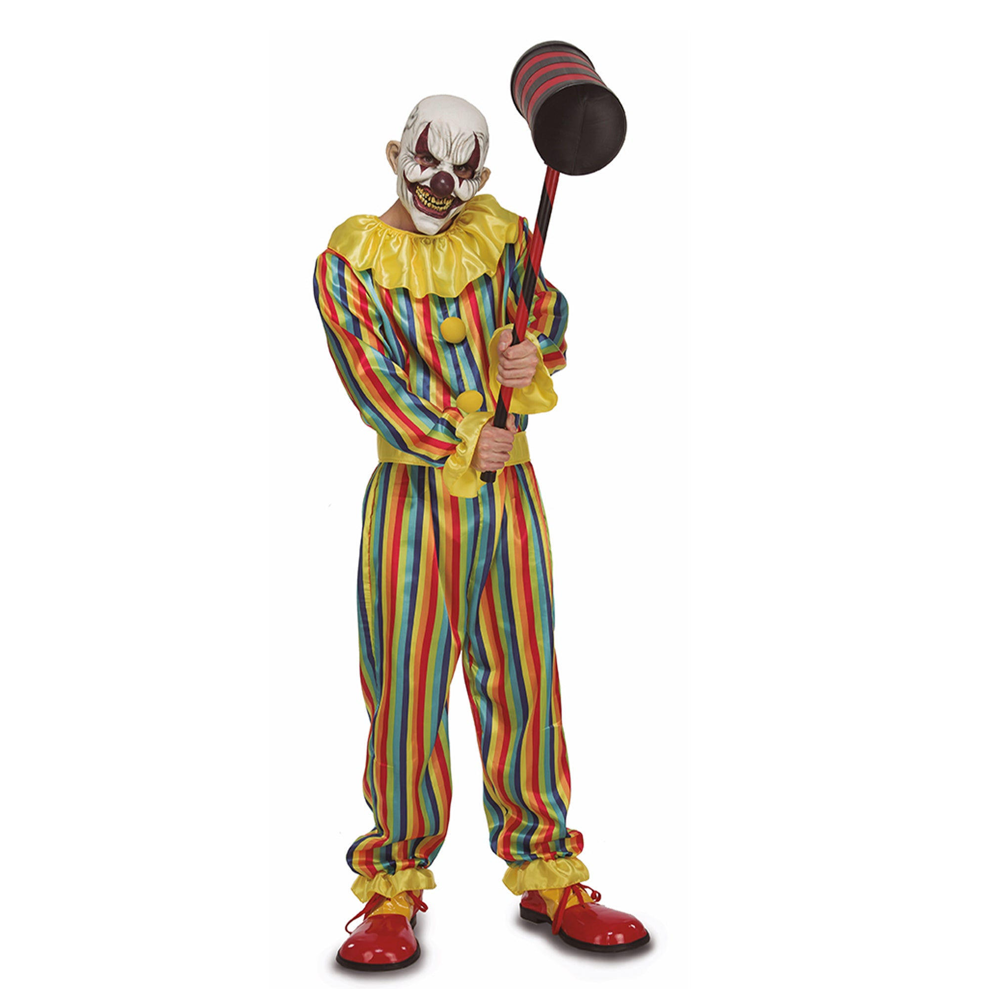Evil Killer Prink Clown Adult Costume X-Large