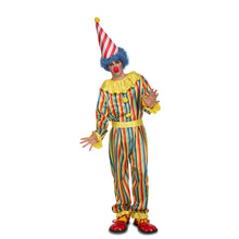 Load image into Gallery viewer, Prank Clown Polka Dot Jumpsuit Adult Costume Medium/Large
