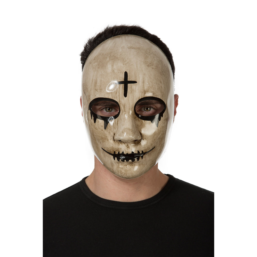 The Purge Cross Doll Horror Costume Mask