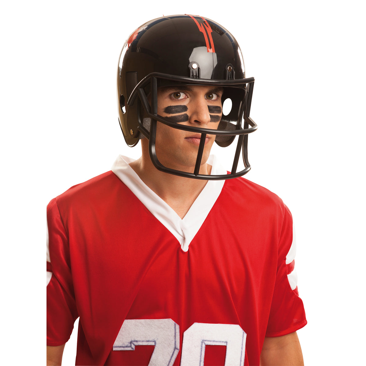 American Football Player Helmet Costume Accessory