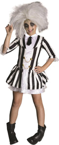 Beetlejuice Girls Dress Costume Medium 8-10