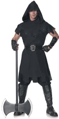 Medieval Executioner Adult Costume Black Plus XXL