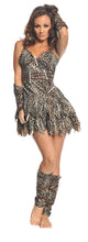 Load image into Gallery viewer, Goin&#39; Clubbin Cavewoman Prehistoric Adult Costume Large 12-14
