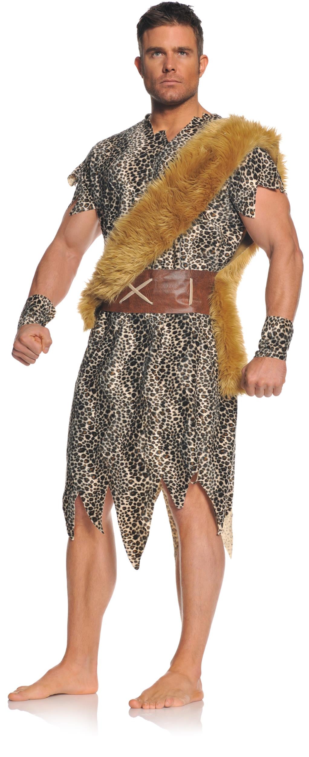 Cave Dweller Caveman Prehistoric Adult Costume Size Standard
