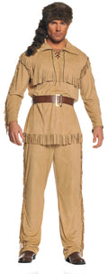 Frontier Man Davy Crockett Historic Adult Costume Size Standard