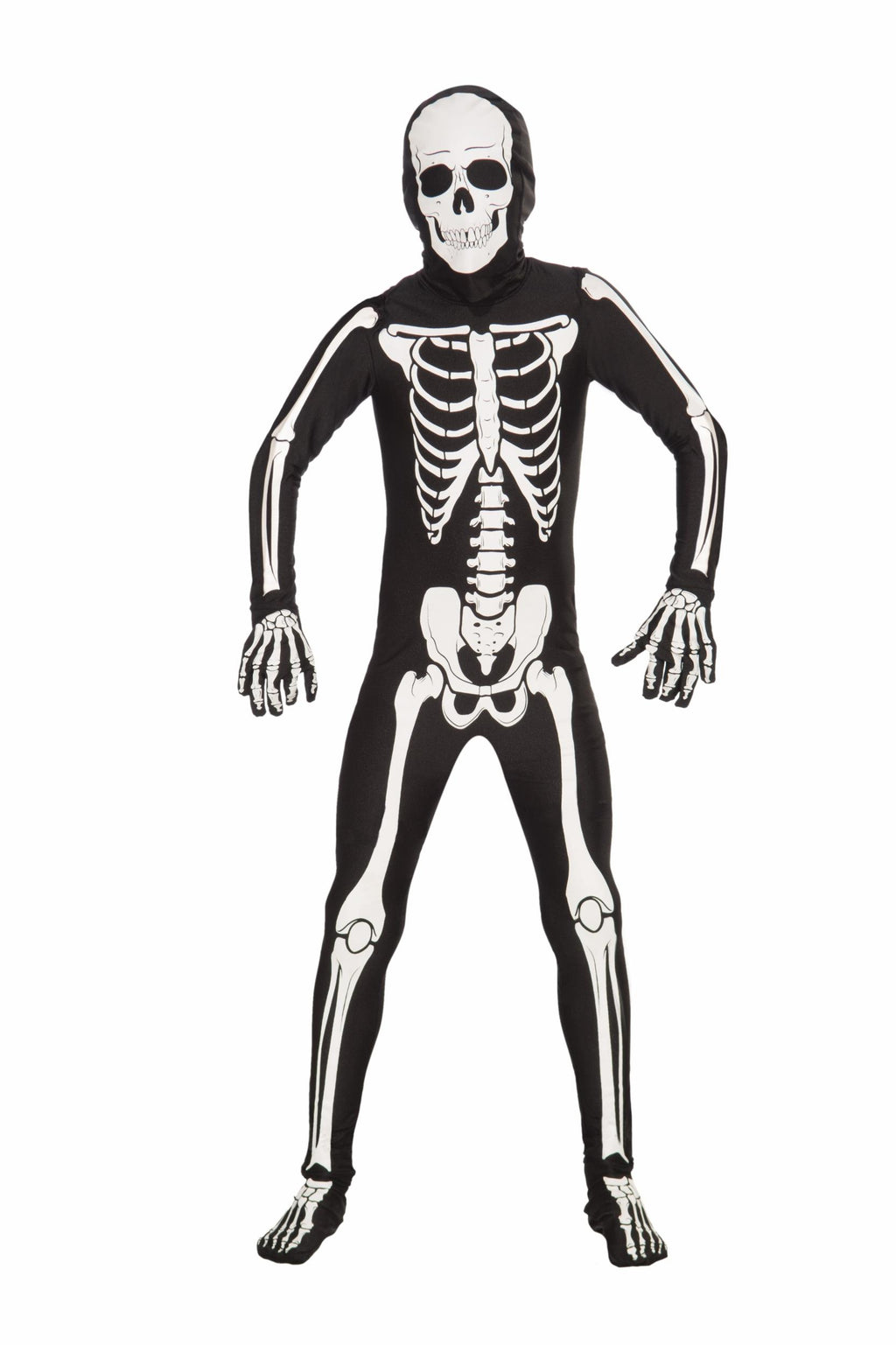 I'm Invisible Bone Skeleton Skin Suit Costume Toddler 2-4