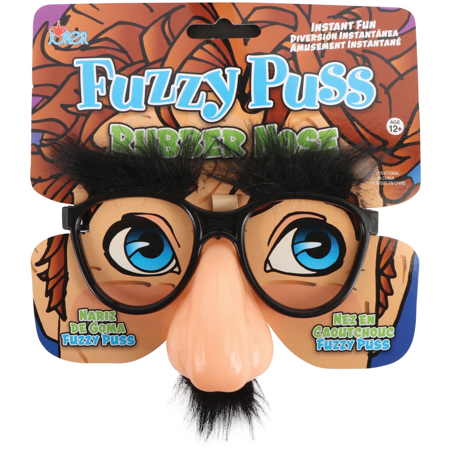 Mr. Boss Groucho Marx Funny Nose Disguise Glasses Bushy Eyebrows and Mustache