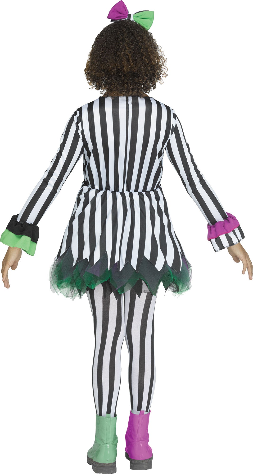 Giddy Ghostie Beetlejuice Horror Dress Child Costume X-Large 12-14