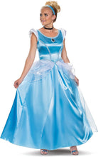 Load image into Gallery viewer, Cinderella Disney Deluxe Costume Dress for Women Large 12-14

