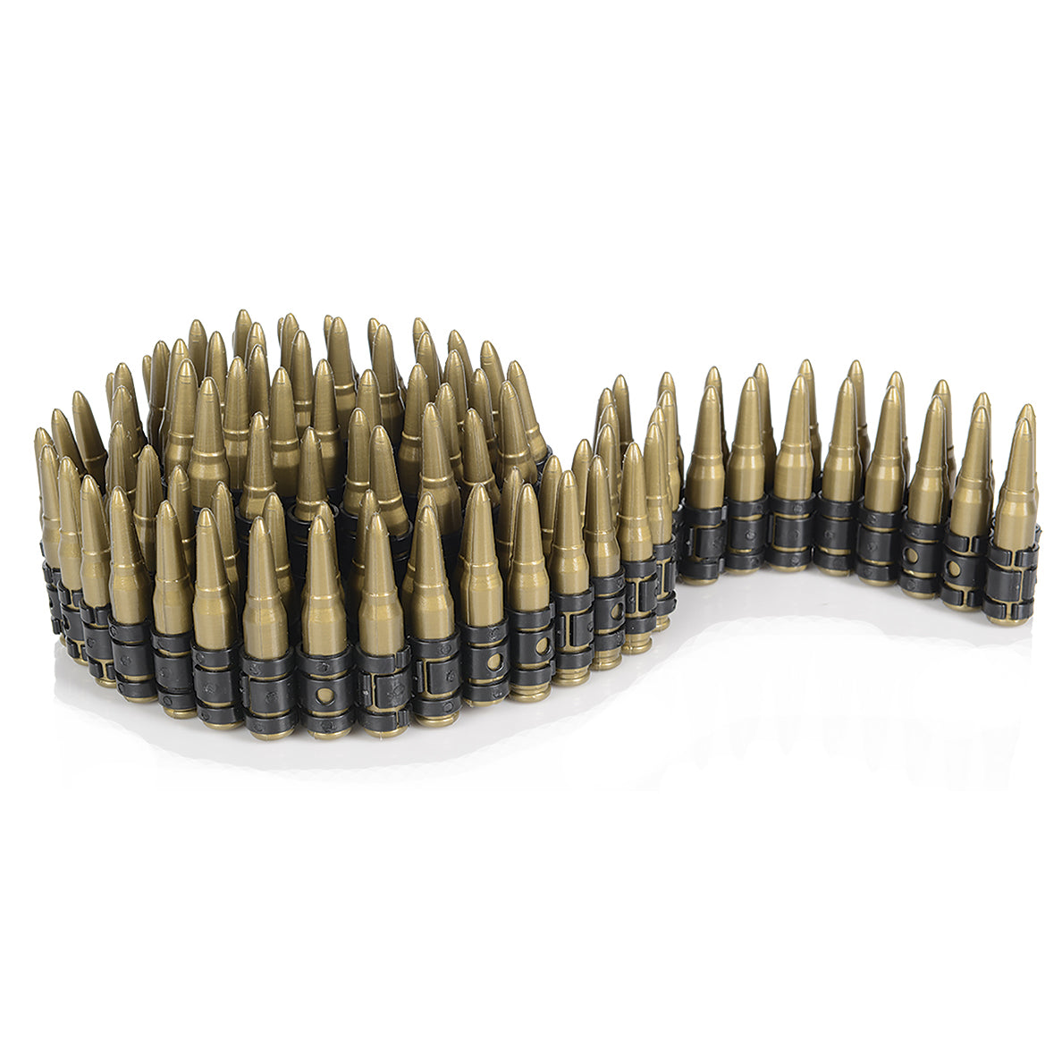 Deluxe Bandolier Bullet Belt Costume Rambo Commando Fake Army