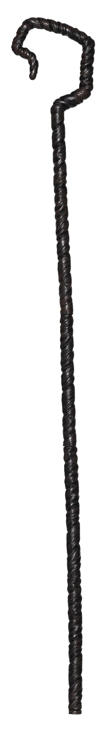 Underwraps Brown Shepherds Cane Staff Crook Costume Accessory 56"