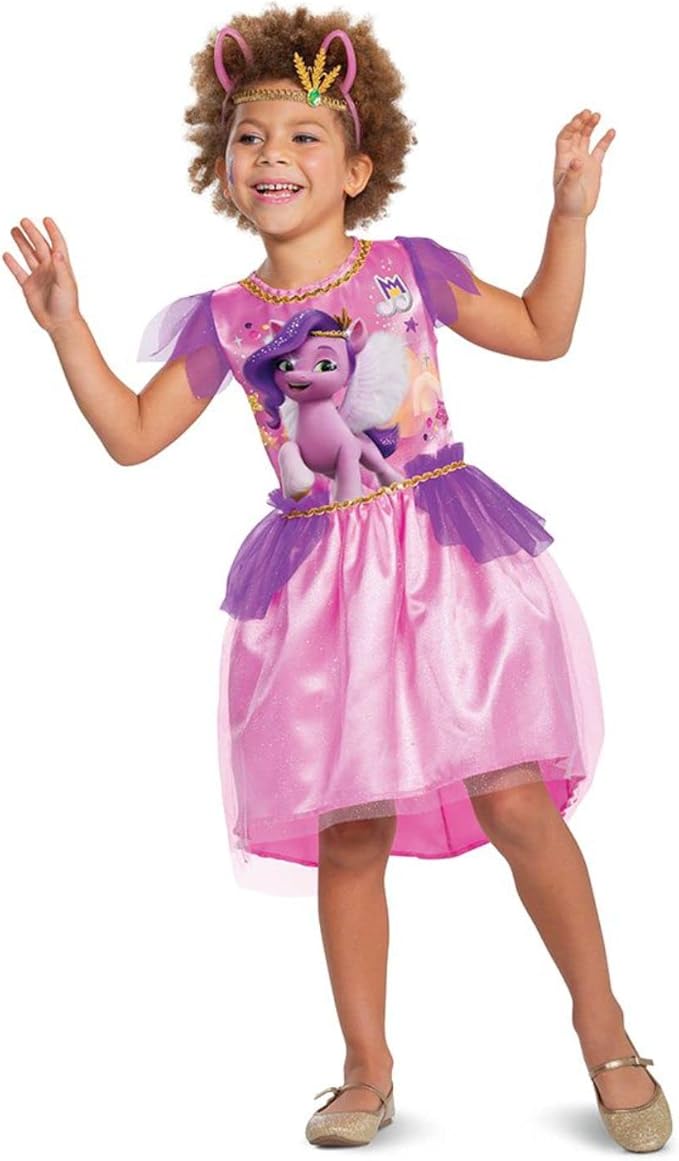 Pipp Petals My Little Poney Classic Pink Child Costume Toddler 3T-4T