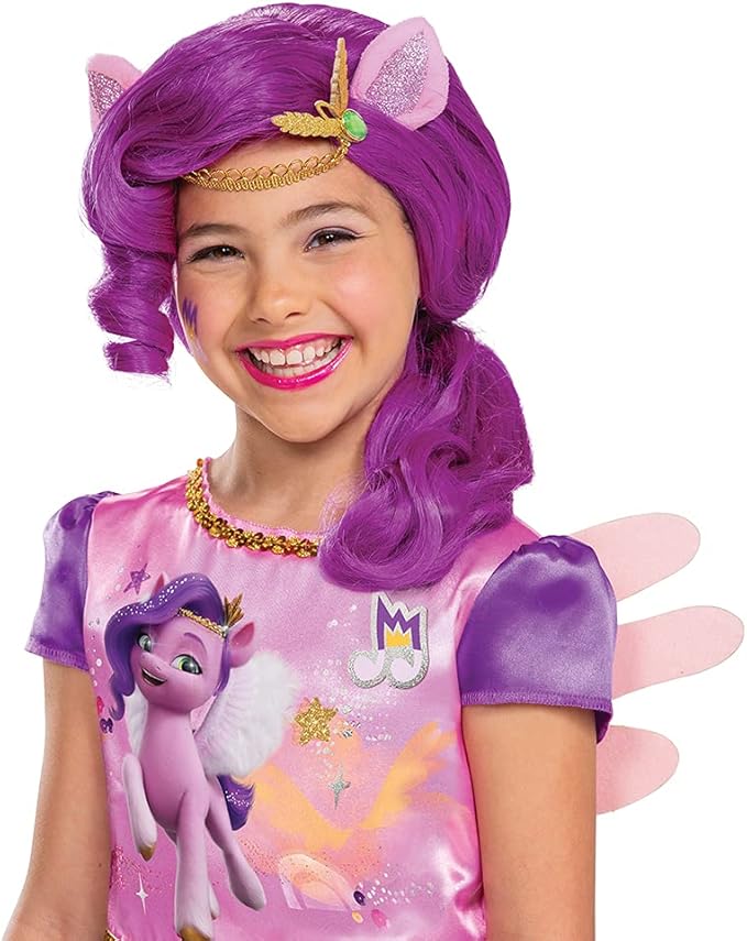 Pipp Pedals My Little Pony Child Costume Wig With Ears