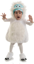 Load image into Gallery viewer, Abominable Snow Monster Romper Costume Infant 18-24 Months
