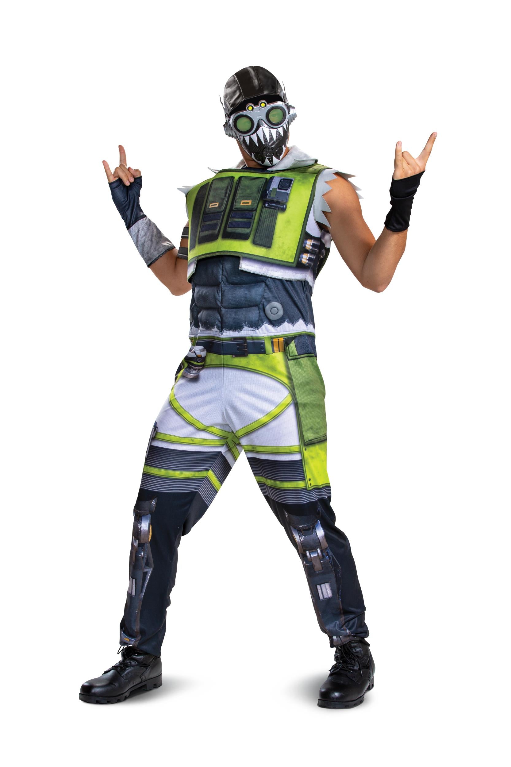 Octane Apex Legends Jumpsuit Deluxe Adult Costume Medium 38-40