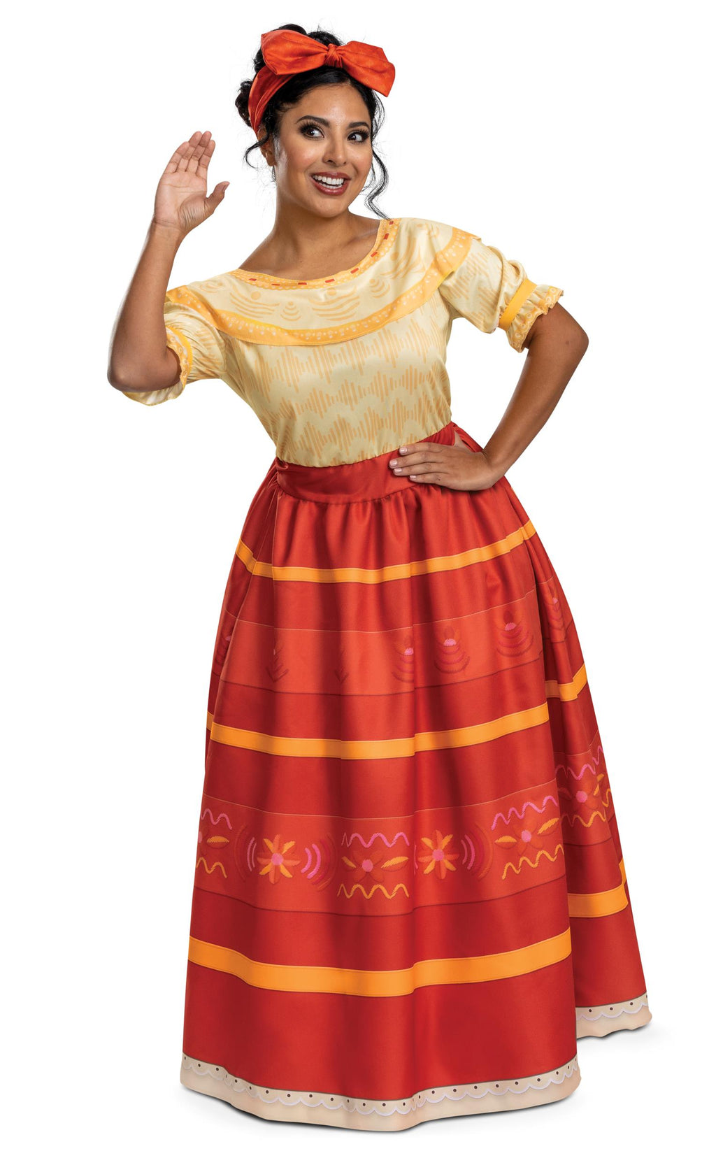 Disney Encanto Dolores Madrigal Deluxe Costume Dress for Teens 7-9