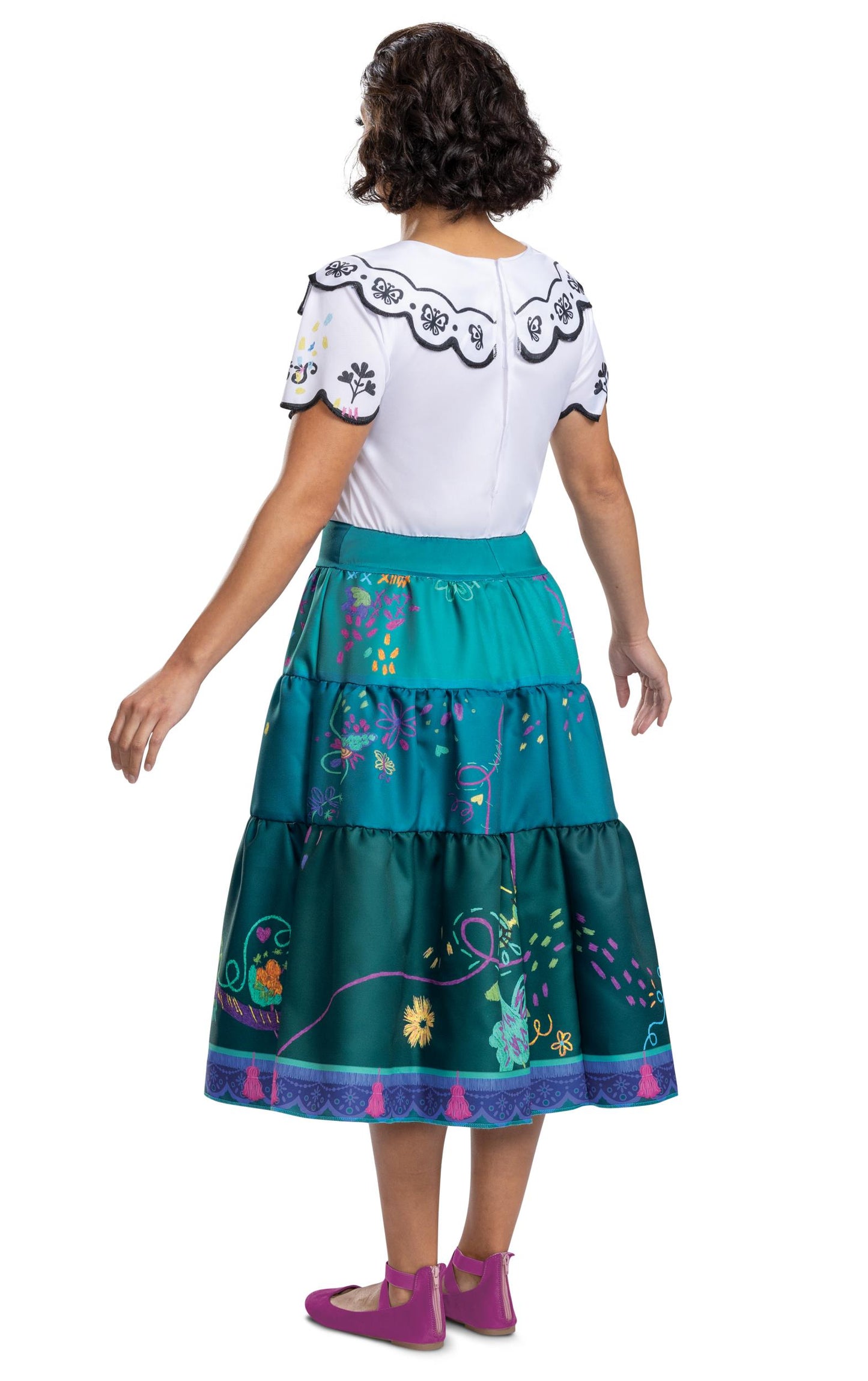Disney Encanto Mirabel Madrigal Deluxe Costume Dress for Women Medium 8-10