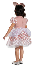 Load image into Gallery viewer, Disney Minnie Mouse Rose Gold Dress Girls Classic Child Costume Toddler 2T
