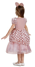 Load image into Gallery viewer, Disney Minnie Mouse Rose Gold Deluxe Child Costume Toddler X-Small 3T-4T
