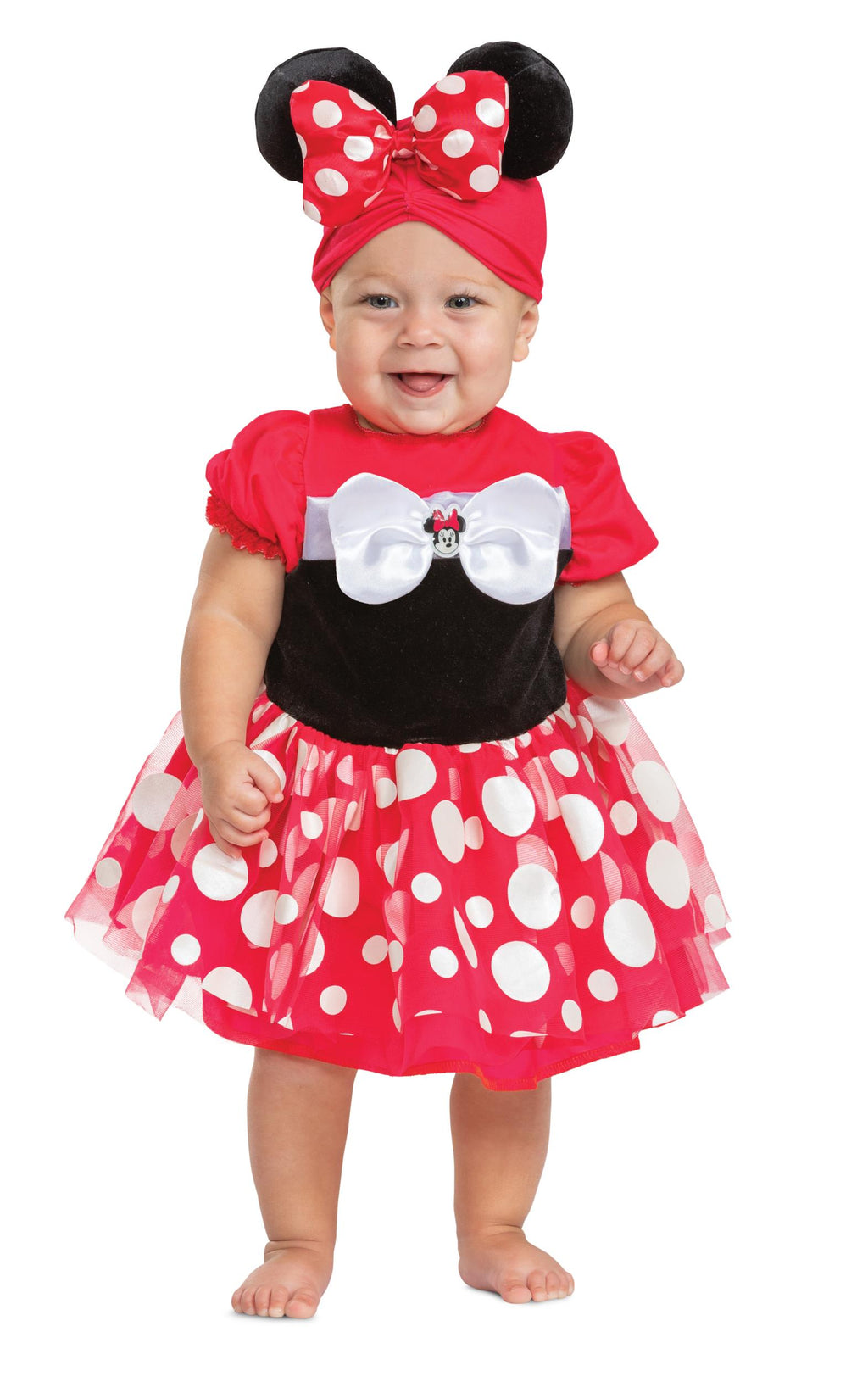 Disney Minnie Mouse Red Posh Baby Infant Costume Size 6-12 Months