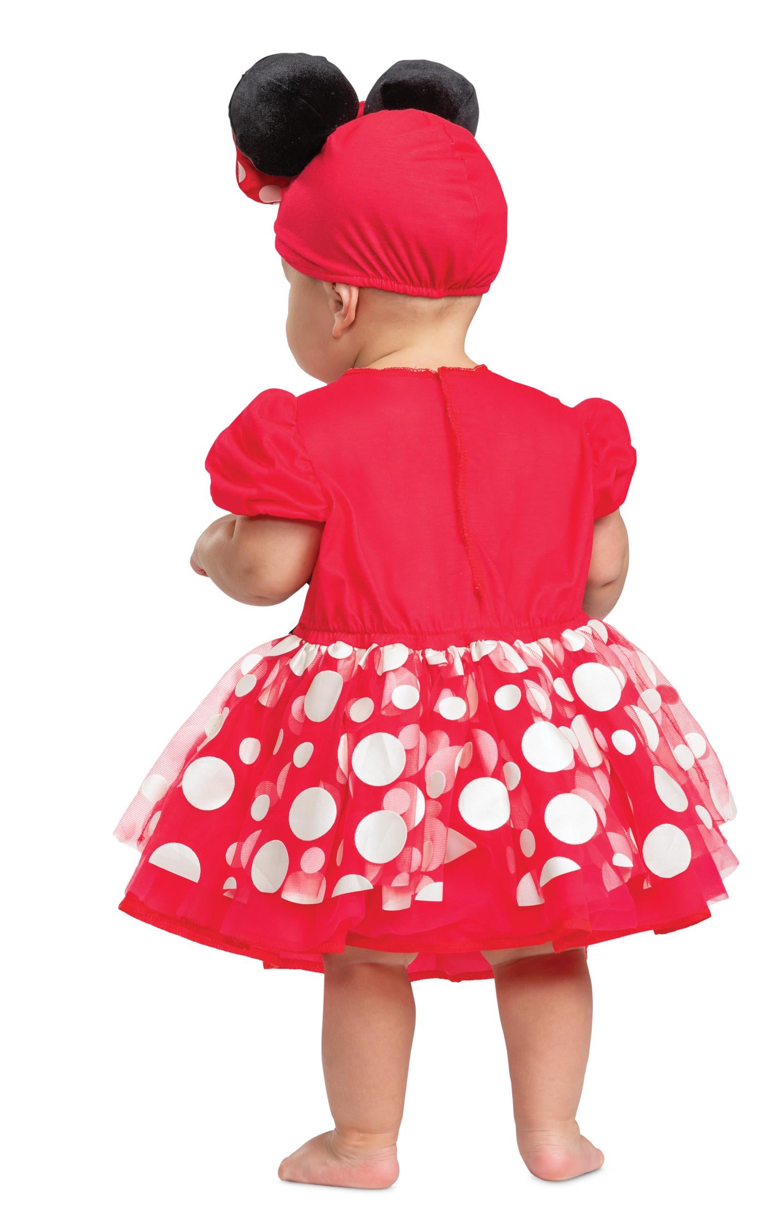 Disney Minnie Mouse Red Posh Baby Infant Costume Size 12-18 Months