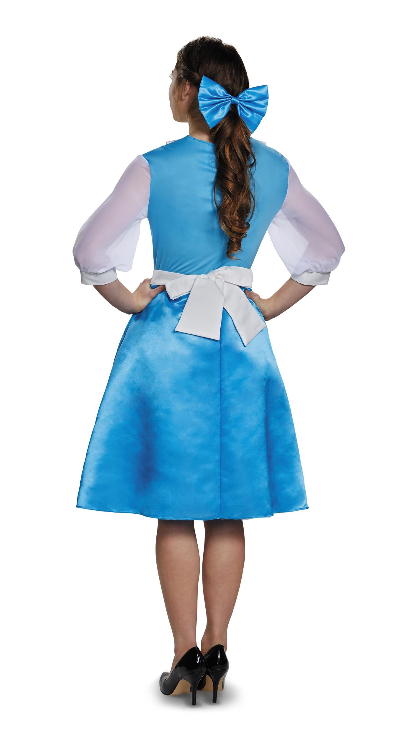 Disney Bell Blue Dress Beauty and the Beast Child Costume Size Medium HalloweenStore.com Disney Bell Blue Dress Beauty and the Beast Child Costume Size Medium HalloweenStore.com