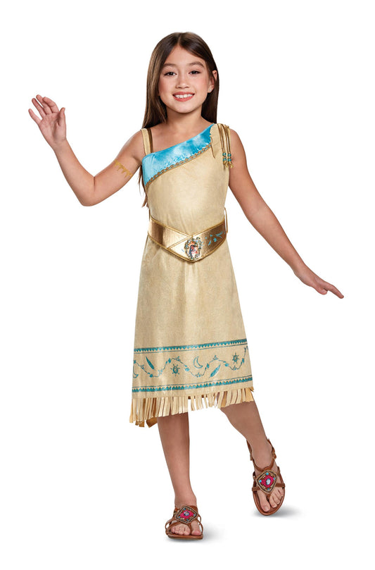 Pocahontas Disney Princess Deluxe Child Costume Small 4-6