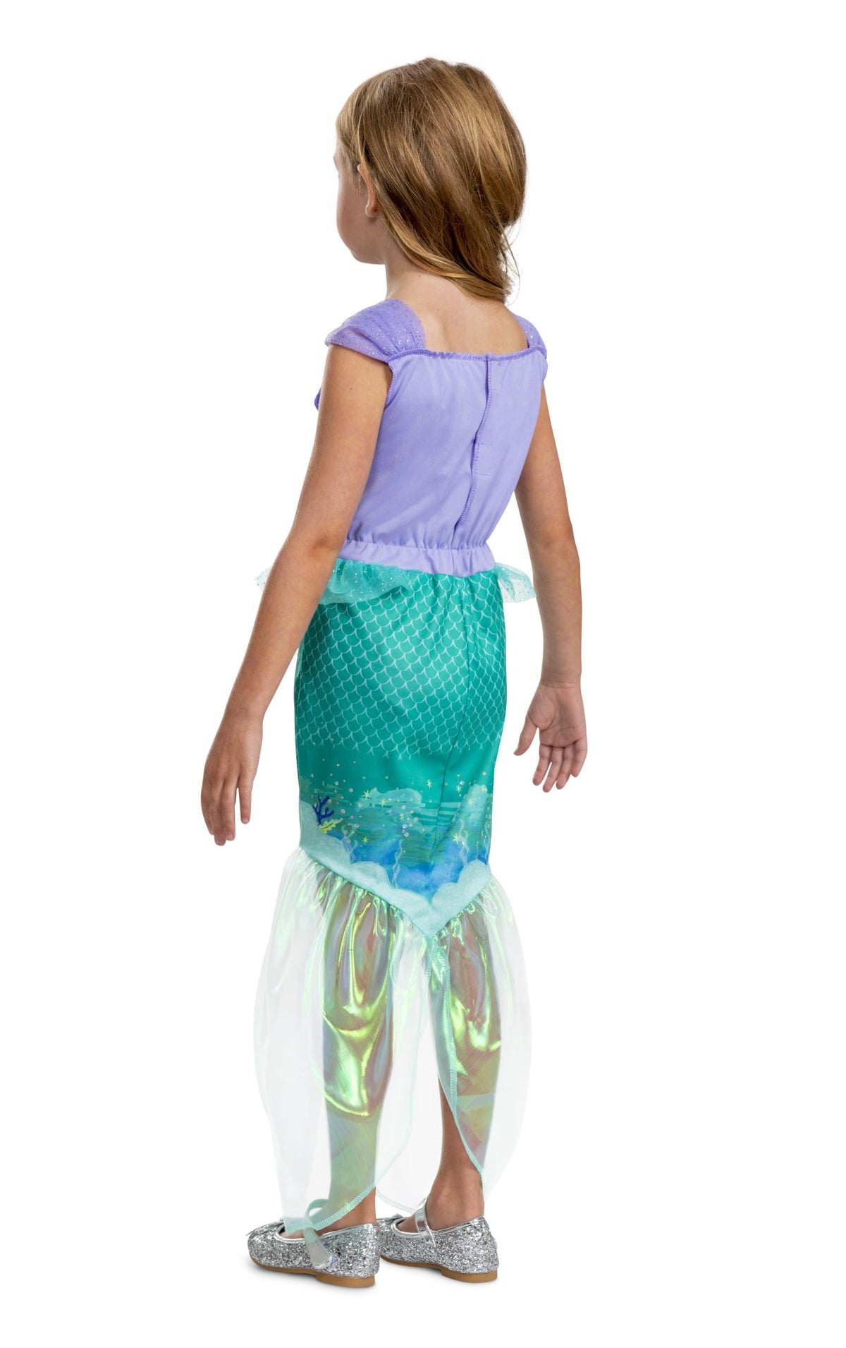 Disney Little Mermaid Ariel Princess Deluxe Toddler Costume 3T-4T