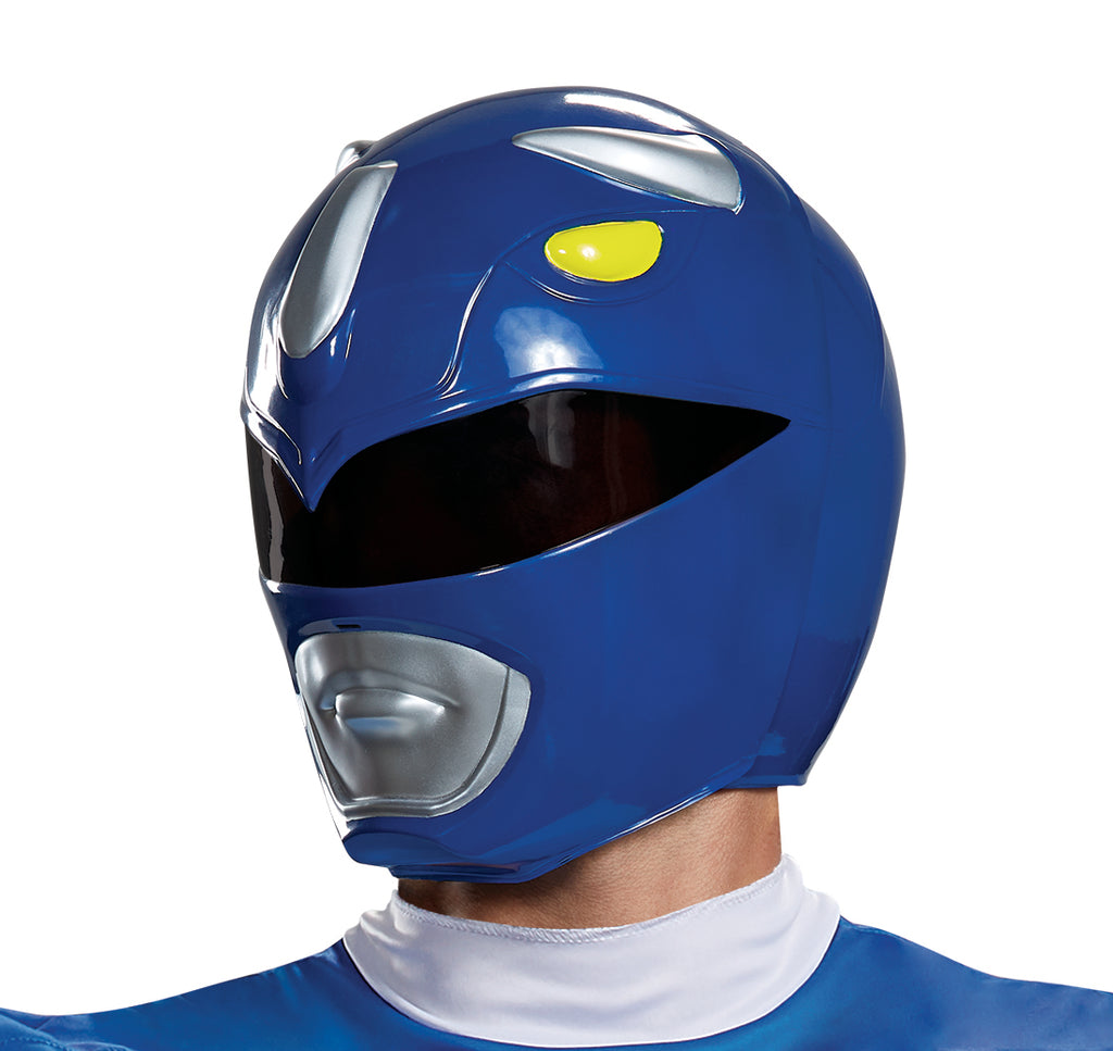 Blue Power Ranger Helmet Costume Mask