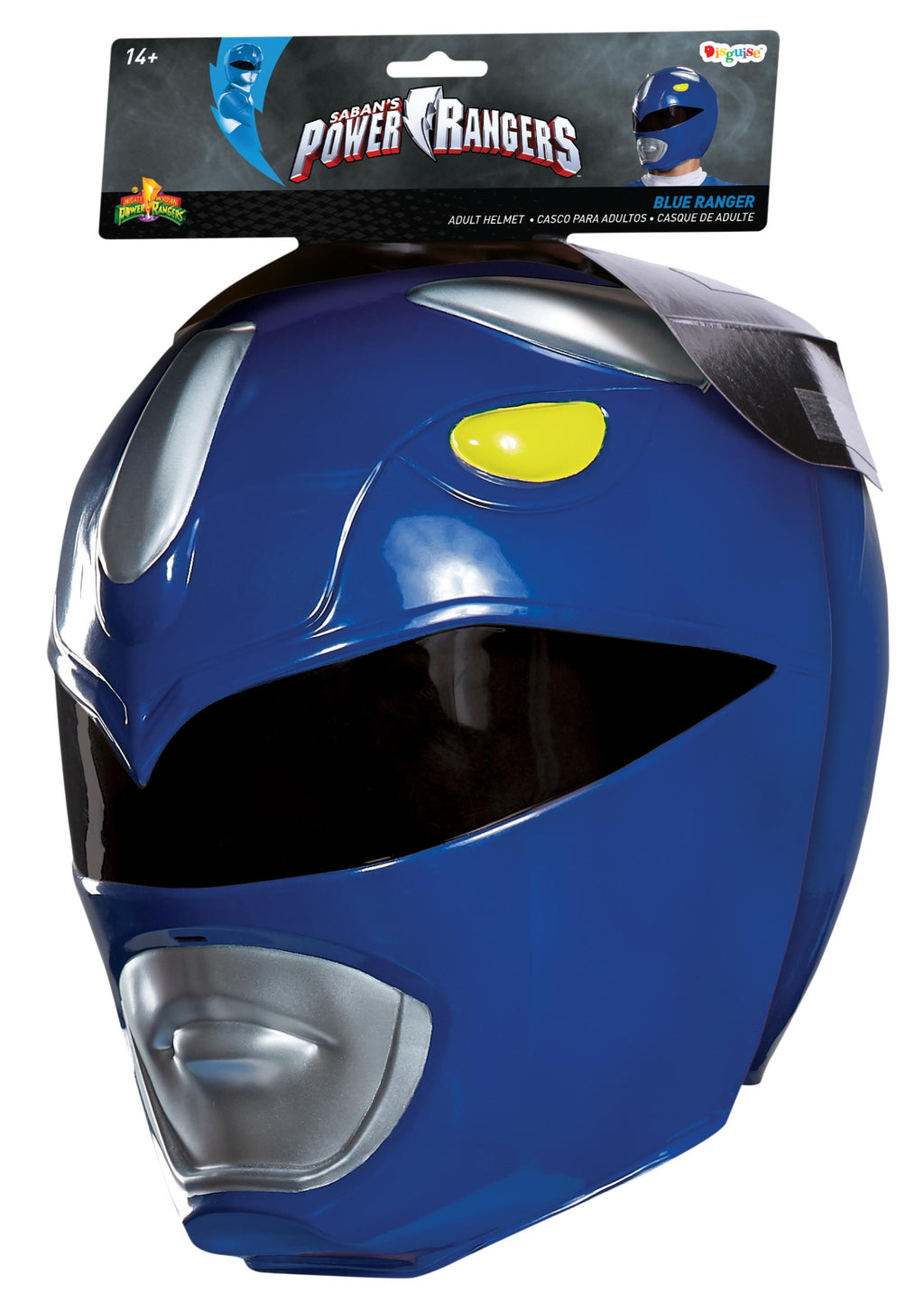 Blue Power Ranger Helmet Costume Mask